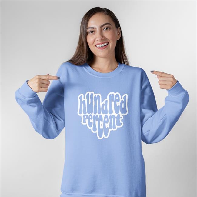 The Morning Toast Merch Hundred Percent Light Blue Shirt