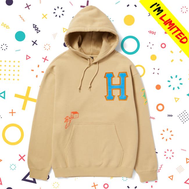 Huf Fly Die Crewneck Oatmeal