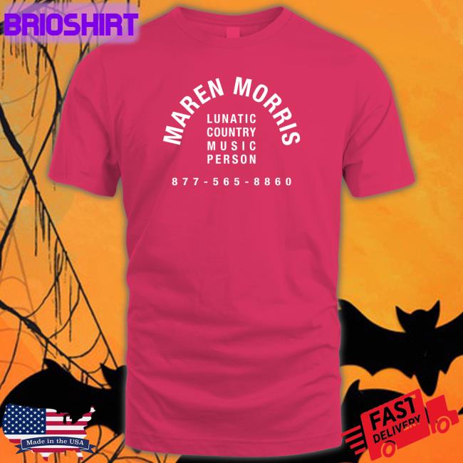Maren Morris Shop Lunatic Country Music Person 877 565 8860 Long Sleeve