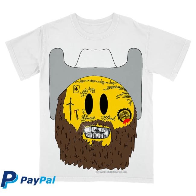 Official Post Malone Merch Emoji Tour Hot Shirt PostMalone