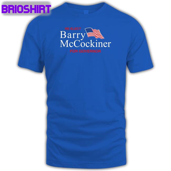 Re-Elect Barry Mccockiner For Governor Hoodie