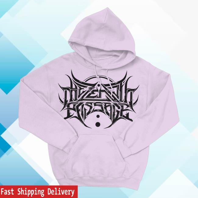 Official Indie Merch Bar Store The Zenith Passage Logo Popover Hoodie Lavender Indiemerchstore MerchBar