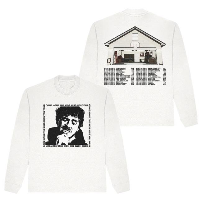 Official Jack Harlow Merch Store Jack Harlow Garage Dateback Long Sleeve Shirts Jack Harlow Clothing Shop JackHarlow