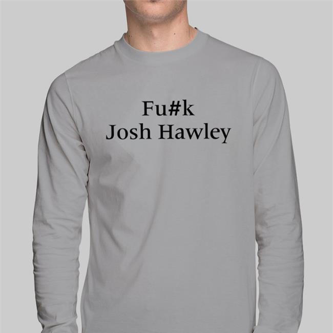 FucK Josh Hawley Shirt Grey