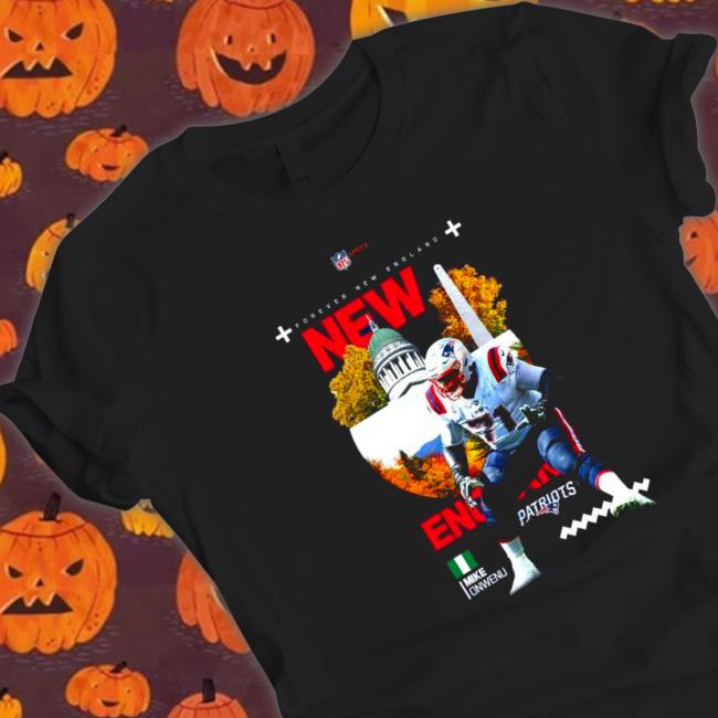 Official Mike Onwenu New England Patriots Forever Signature TShirts