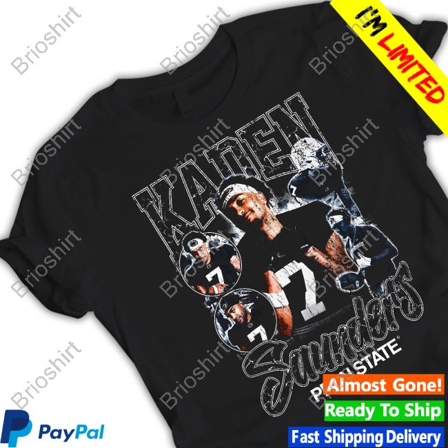 Official Penn State NIL Store Kaden Saunders Oversized Sweatshirt
