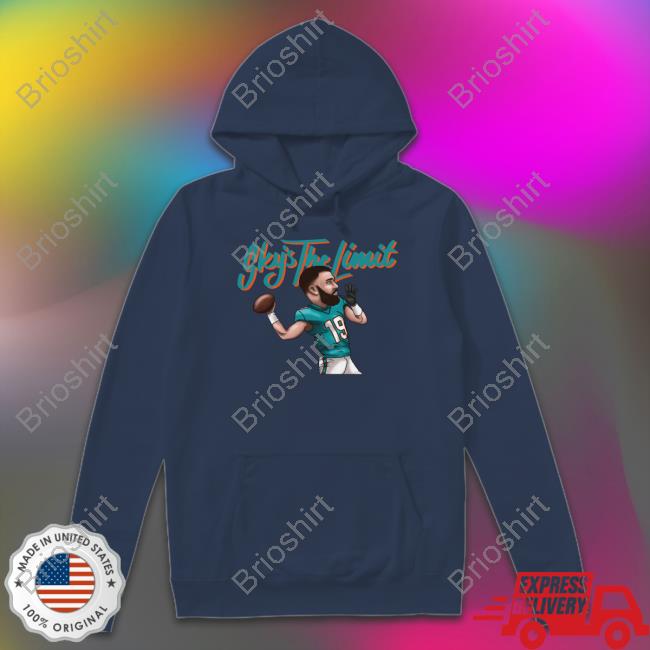 Skylar Thompson Merch Skylar Thompson Sky's The Limit Hooded Sweatshirt