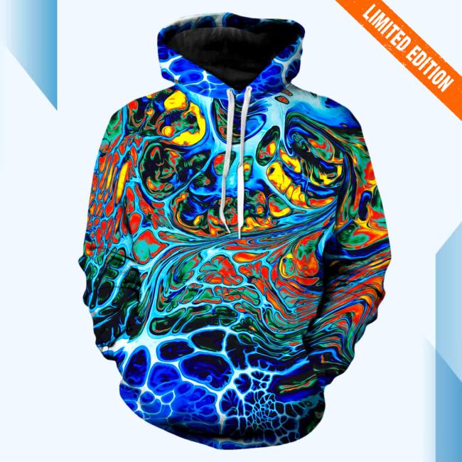 Official Iedm Clothing Volcanic Unisex Hoodie 3D All Over Print
