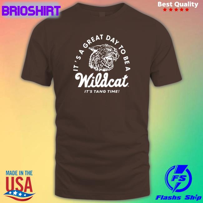 K-State Men's Basketball It's A Great Day To Be A Wildcat It's Tang Time Tee Shirt K-State Student Section