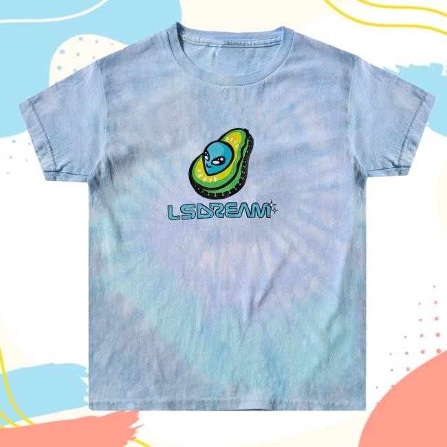 LSDREAM LSDREAM - Avocado Tie Dye New Tee LSDREAM LSDREAM - Avocado Tie Dye Shirt