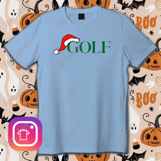 Golf Santa T Shirt Golf Santa T Shirt