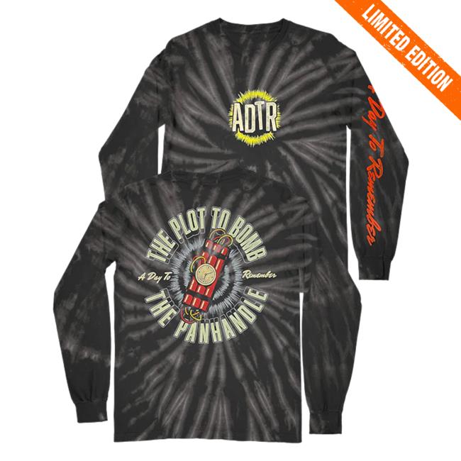 A Day To Remember Merch The Plot Long Sleeve Tee (Tie Dye)