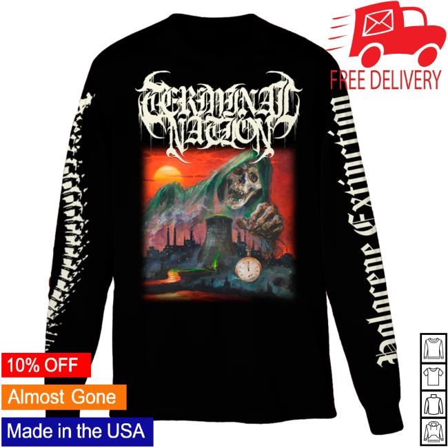 20 Buck Spin Terminal Nation - Holocene Extinction Longsleeve Top Shirt