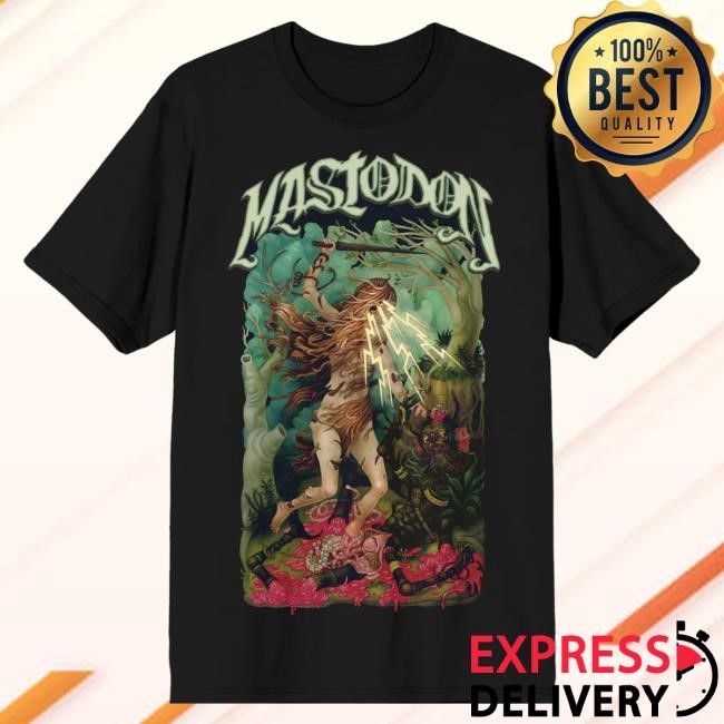 Official Mastodon Rocks Merch Store Mastodon Incident in The Wild Tshirt