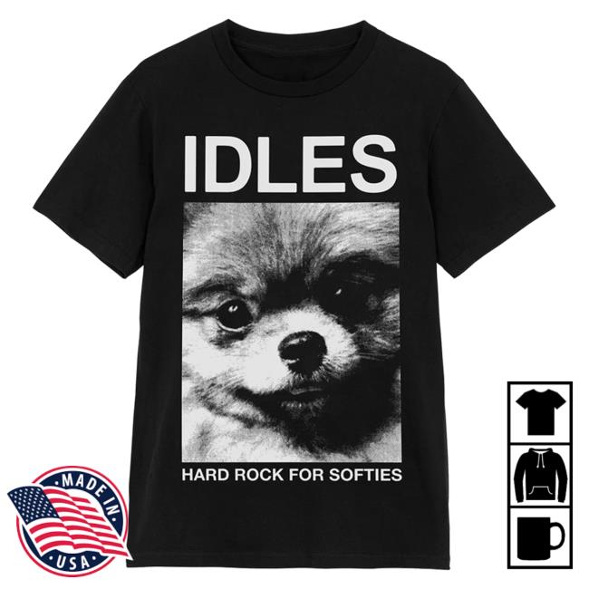 Official Idles Band Merch Store Shop Pom T-Shirt IdlesBand