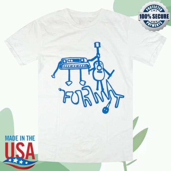 Official Hello Merch The Format Band Instruments White T Shirt HelloMerch