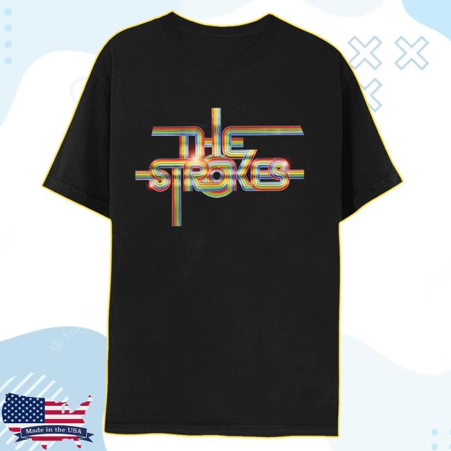 Official The Strokes Merch Store The Strokes Ribbon Popover Shirt The Strokes Apparel TheStrokes