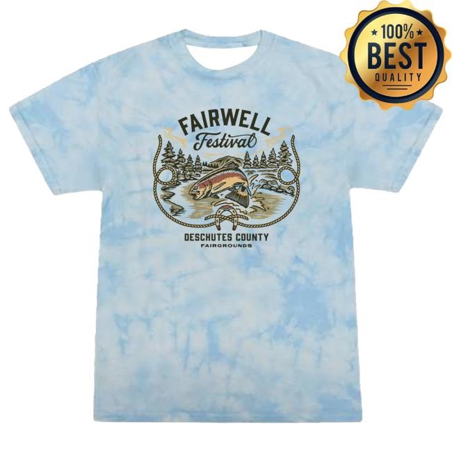 Official Fairwell Festival Merch Store Flying Fish Tie Dye Lineup Shirts