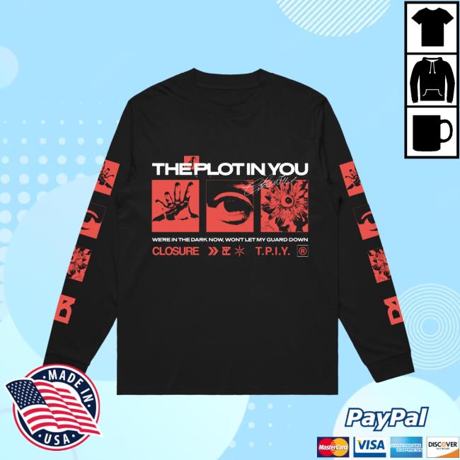 The Plot In You Official Merch Shop Closure Shirt