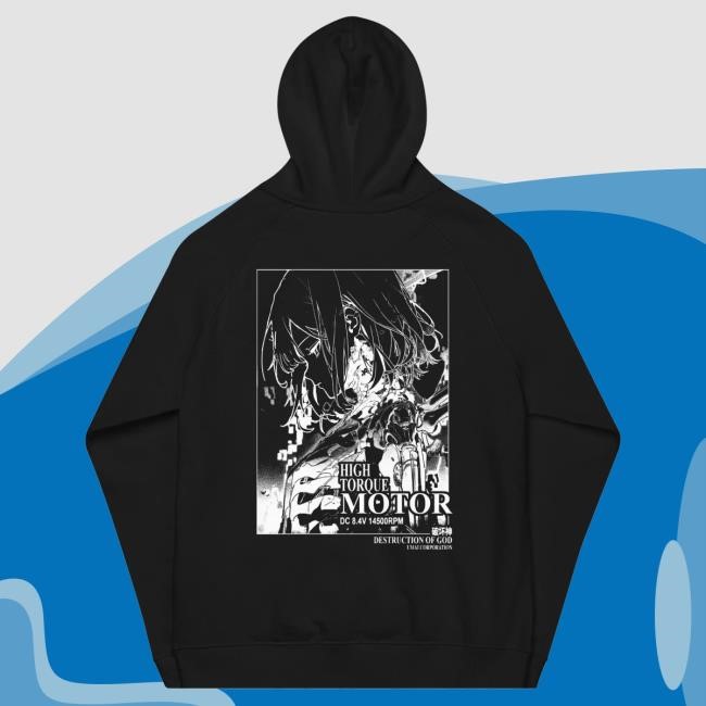 Official Umai Clothing High Torque • Premium Eco Pull Over Hoodie