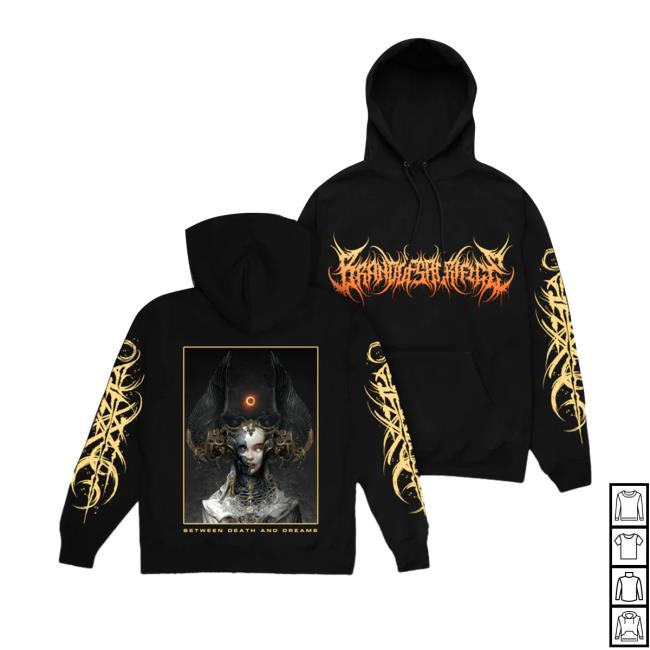 Brand Of Sacrifice Store Merch Between Death And Dreams Black Pullover Hooded Sweatshirt