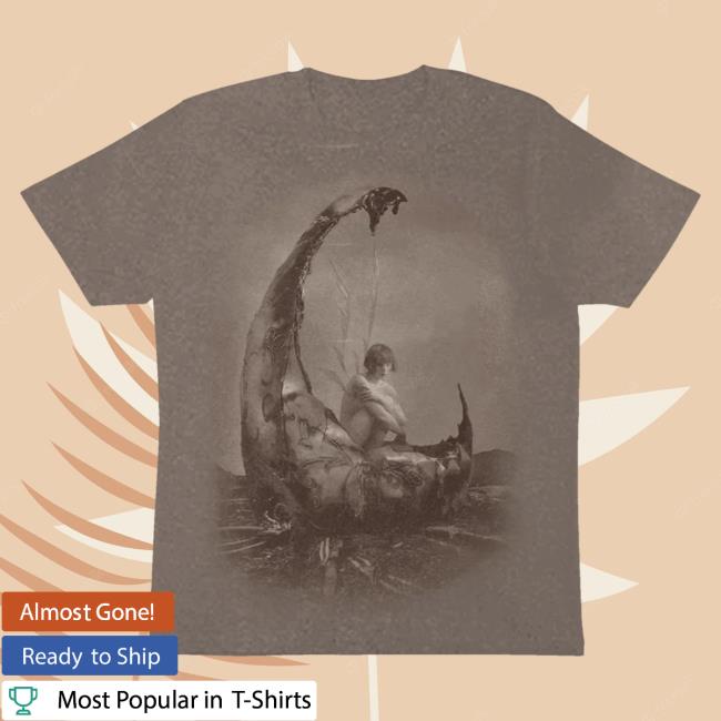 Official Ashnikko Merch Store Ashnikko Weedkiller Faded Brown Shirt 2023