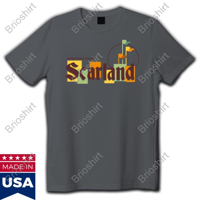 Greetings From Scarland Shirt White