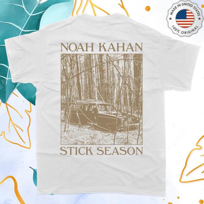 Noah Kahan Store Merch Shop Stick Season White Shirt