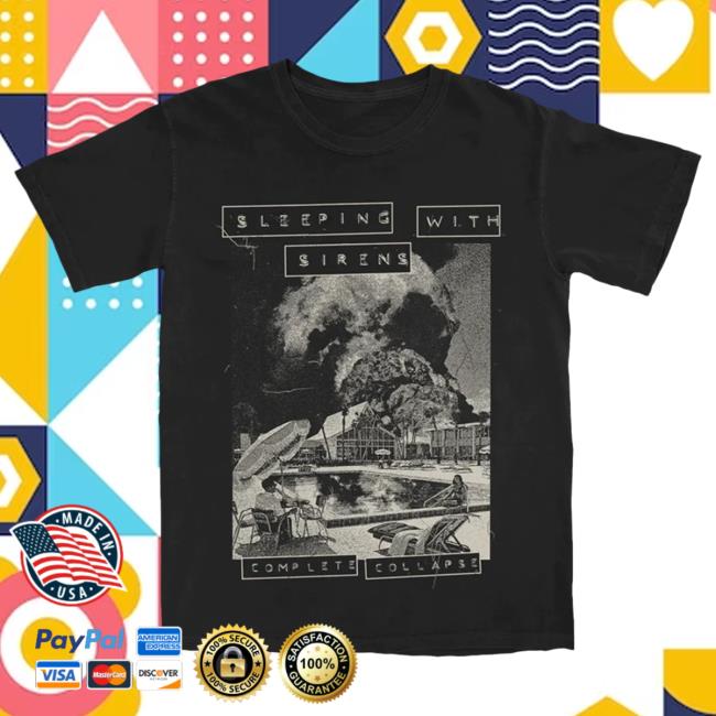 Official Official Sumerian Records Merch Store Complete Collapse Black T-Shirt