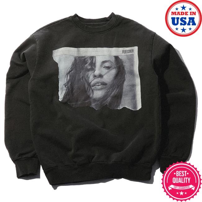 Official Fletcher Merch Store Fletcher Newsprint Crew neck Fletcher Clothing Shop