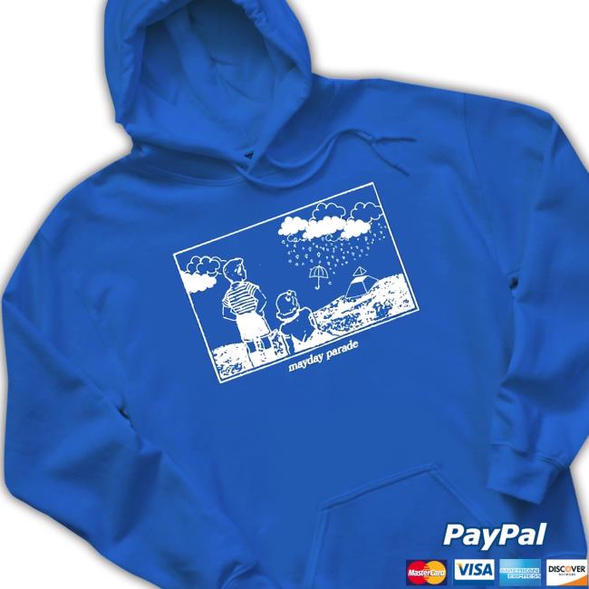 Mayday Parade Store Dreamin' Blue Long Sleeve Tee