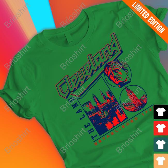 Official Cleveland Retro Script T-Shirt