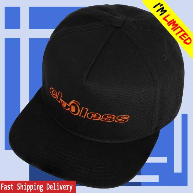 Official Clooless Merch Core Logo Snapback Hat - Black