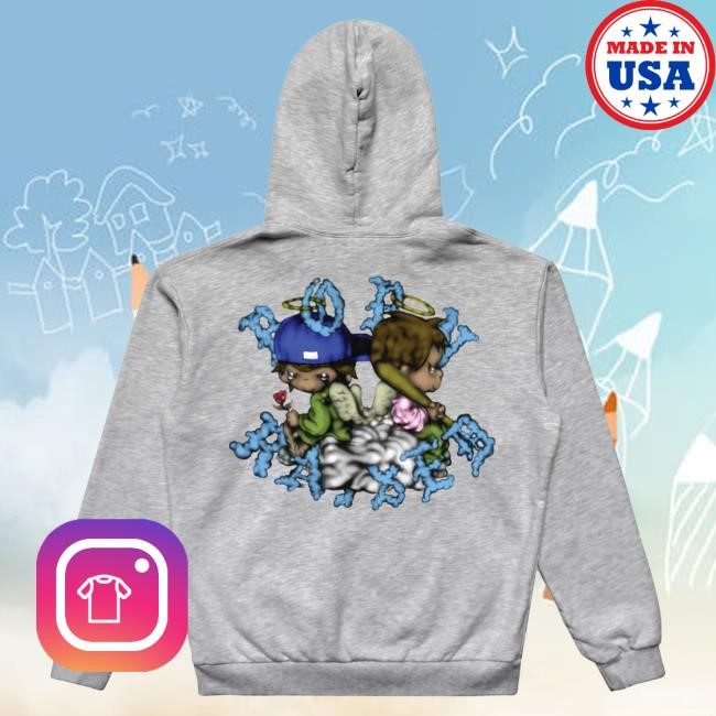Official Born X Raised Merch Store Shop Precious Rocker Hood: Black BornXRaised