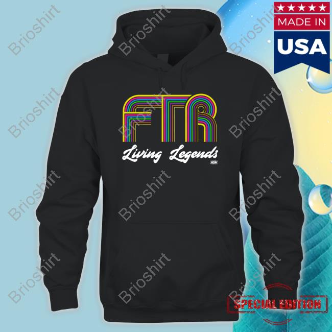 Shop Aew Official Ftr Living Legendary Hoodie