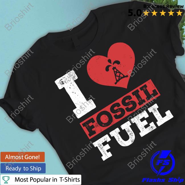 Official Yanky Pollak I Love Fossil Fuels Tee
