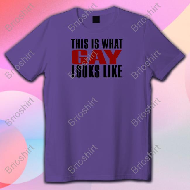 This Is What Gay Looks Like Shirt White