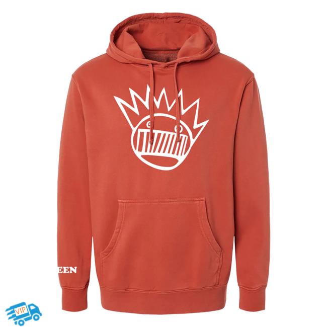 Official The Merch Collective Ween Store Vintage Washed Boognish Crewneck Sweatshirt Amber