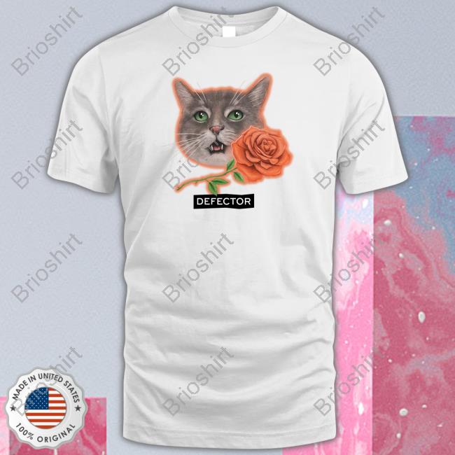 Official Defector Merch Defecyor Cat T Shirt Movie Hackers