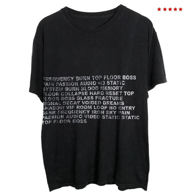 Official Destroy Lonely Top Floor Boss Poem Tshirt