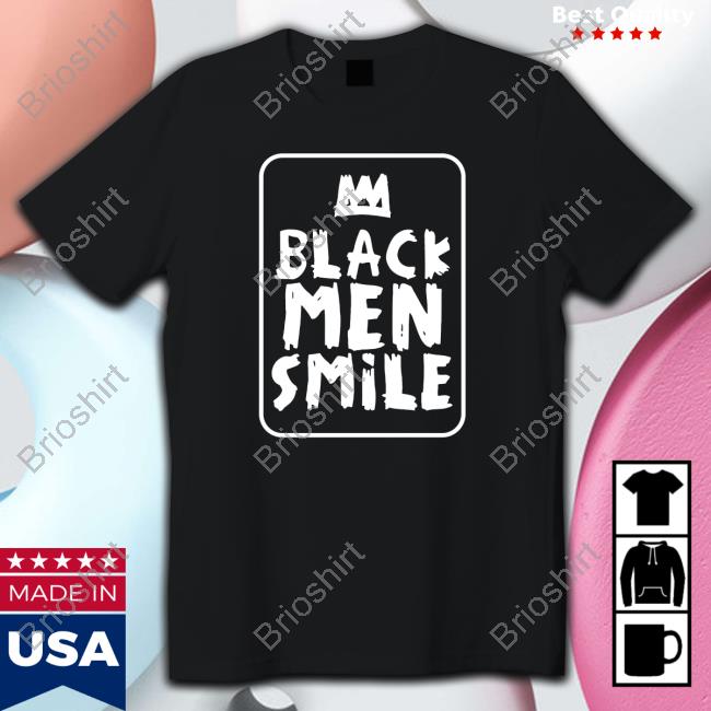 Official Black Men Smile OG Tee Shirt