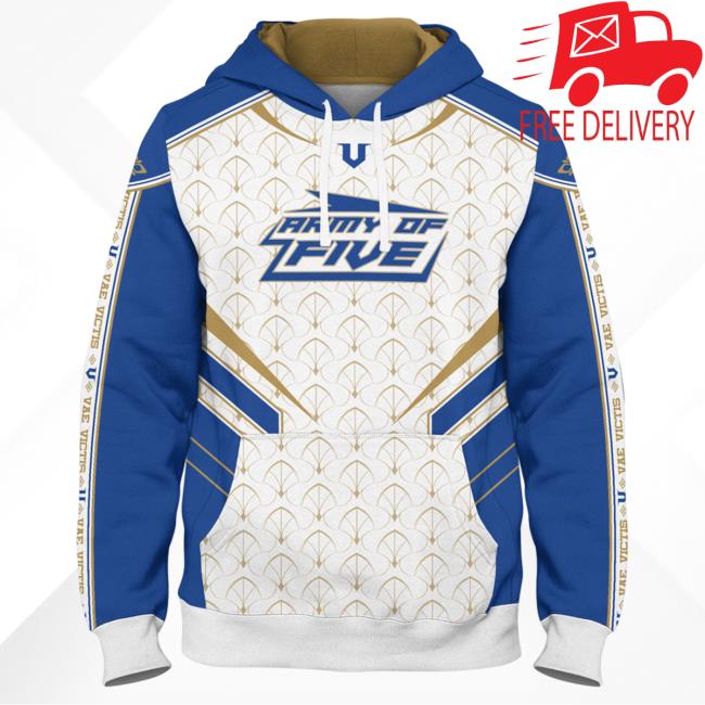 Official Army Of Five Pro Crewneck Blue/Gold