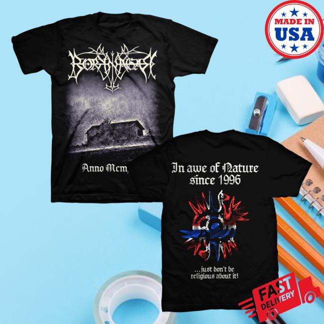 Official Kings Road Merch Store Borknagar Anniversary Tee (Black) Kings Road Shop