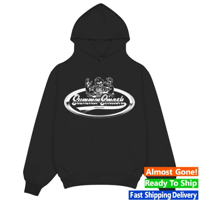 Official Summer Smash Trucker Line Up Pullover Hoodie