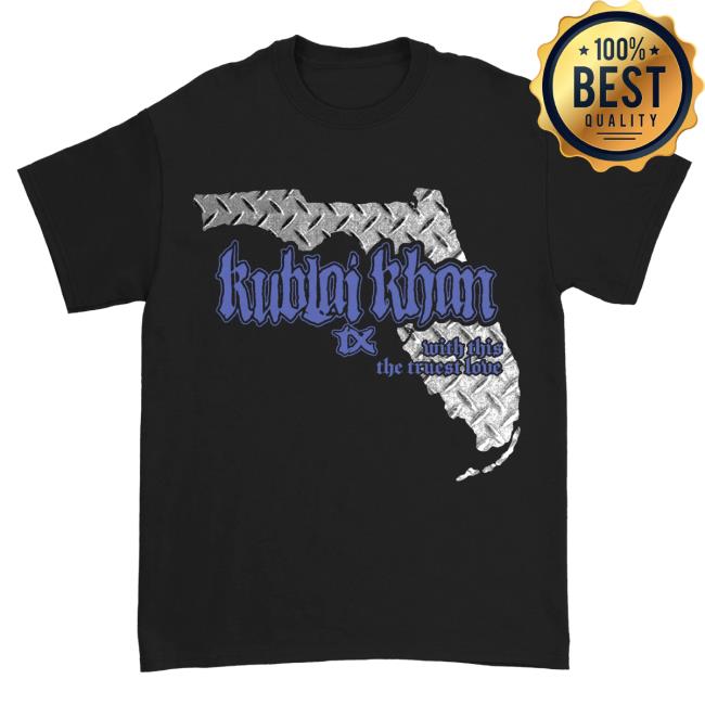 Kublai Khan TX Shop Merch Florida Relief New Shirt