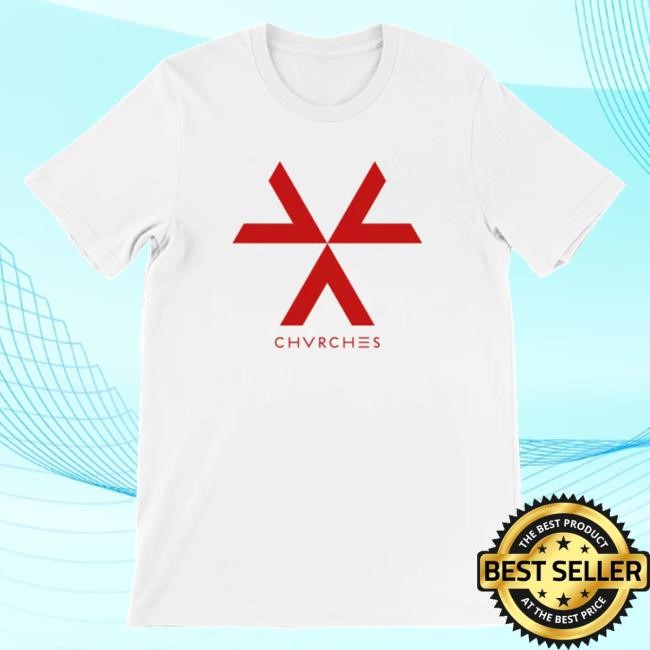 Chvrches Official Merch Shop Triangles Tshirt