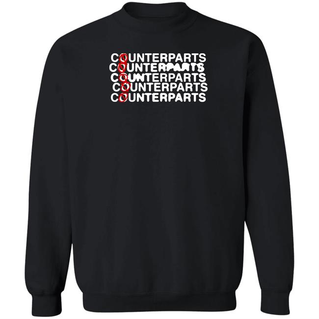 Counterparts Stacked Logo Long Sleeve Shirt Counterparts Merch