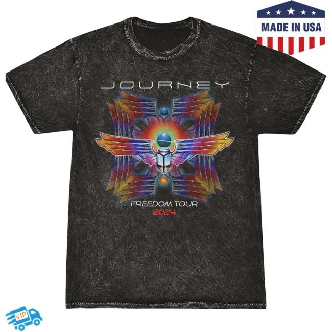 Journey Music | Official Store 2024 Mineral Wash Deco Scarab T Shirt