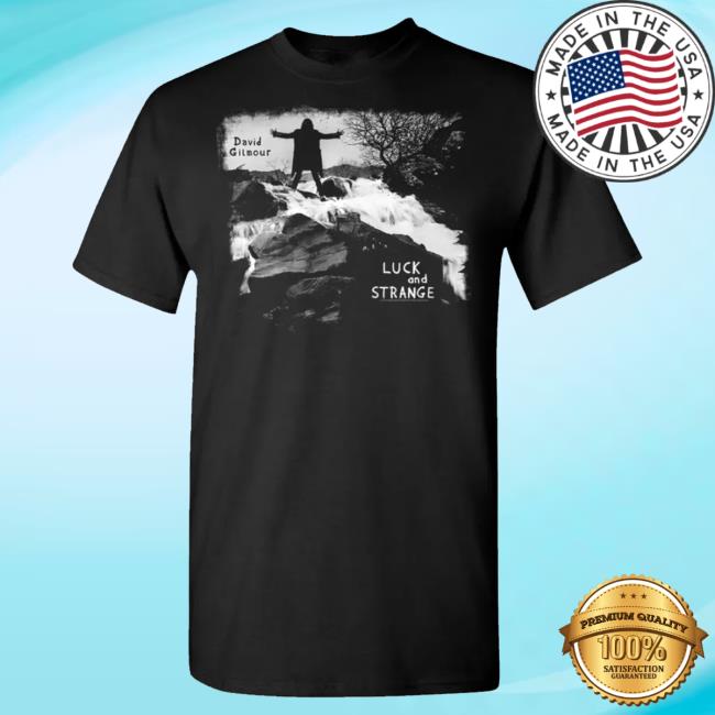 Official David Gilmour Store David Gilmour Luck Black T-Shirts DavidGilmour