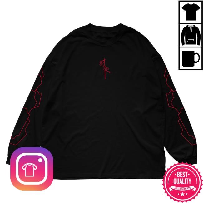 Cloudeelle Cyberspine Oversized Crewneck Red Edition